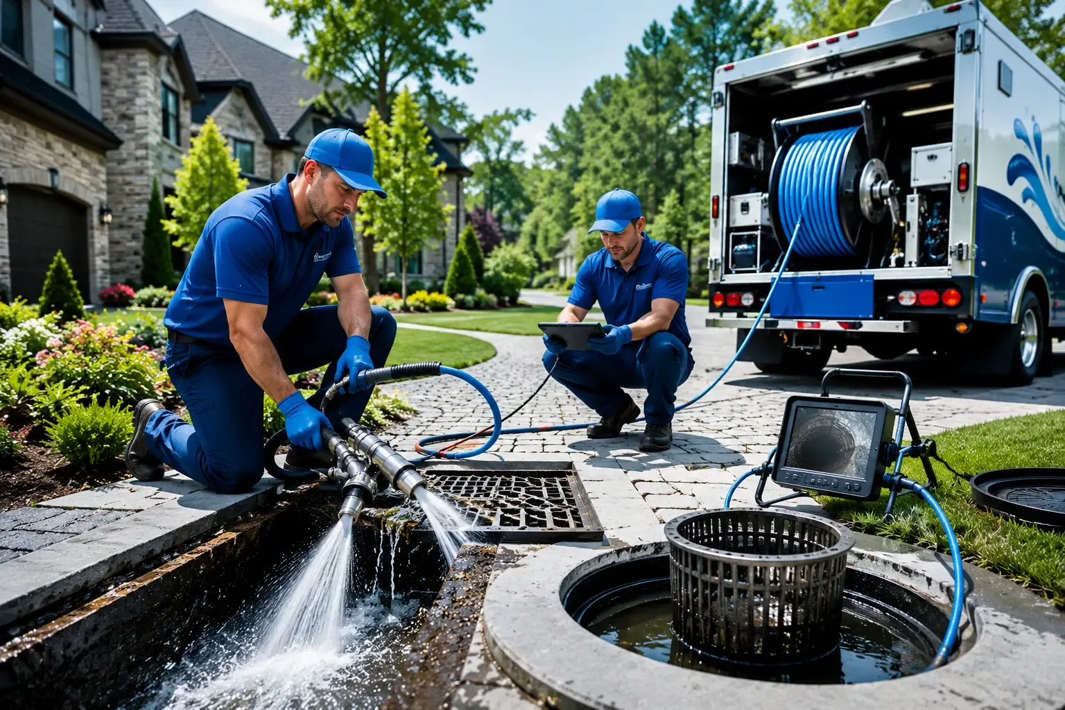 Local outdoor drain cleaning professionals in Dwight, KS